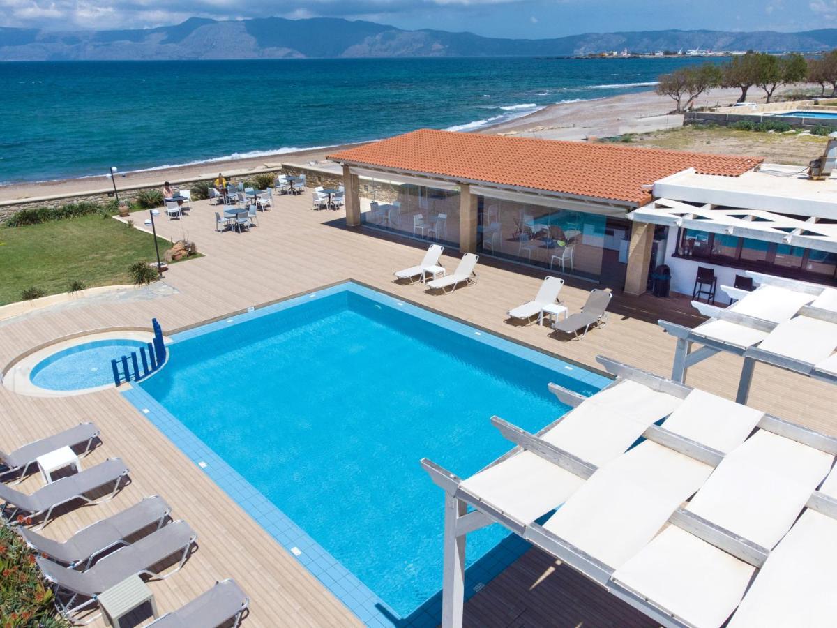 Captain'S Beach Apartments Kíssamos Exterior foto