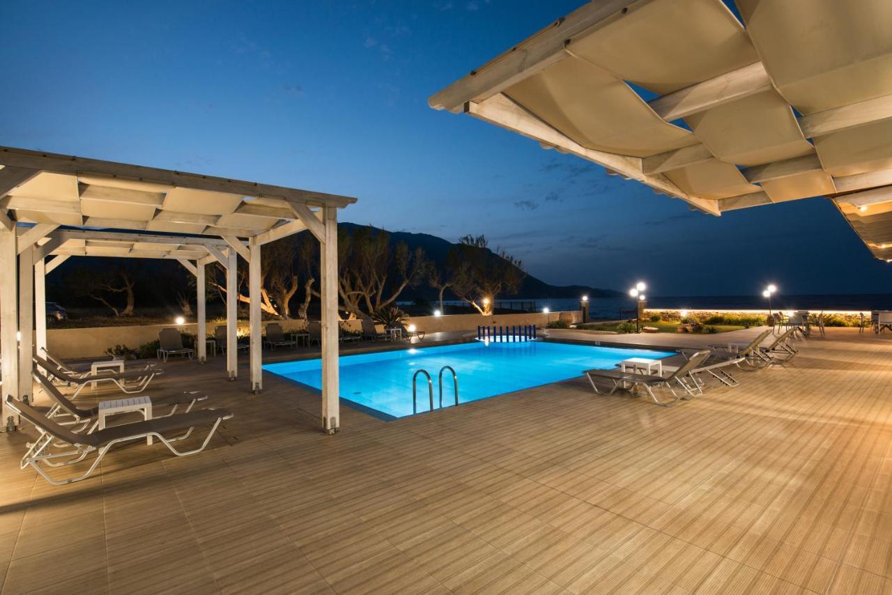 Captain'S Beach Apartments Kíssamos Exterior foto