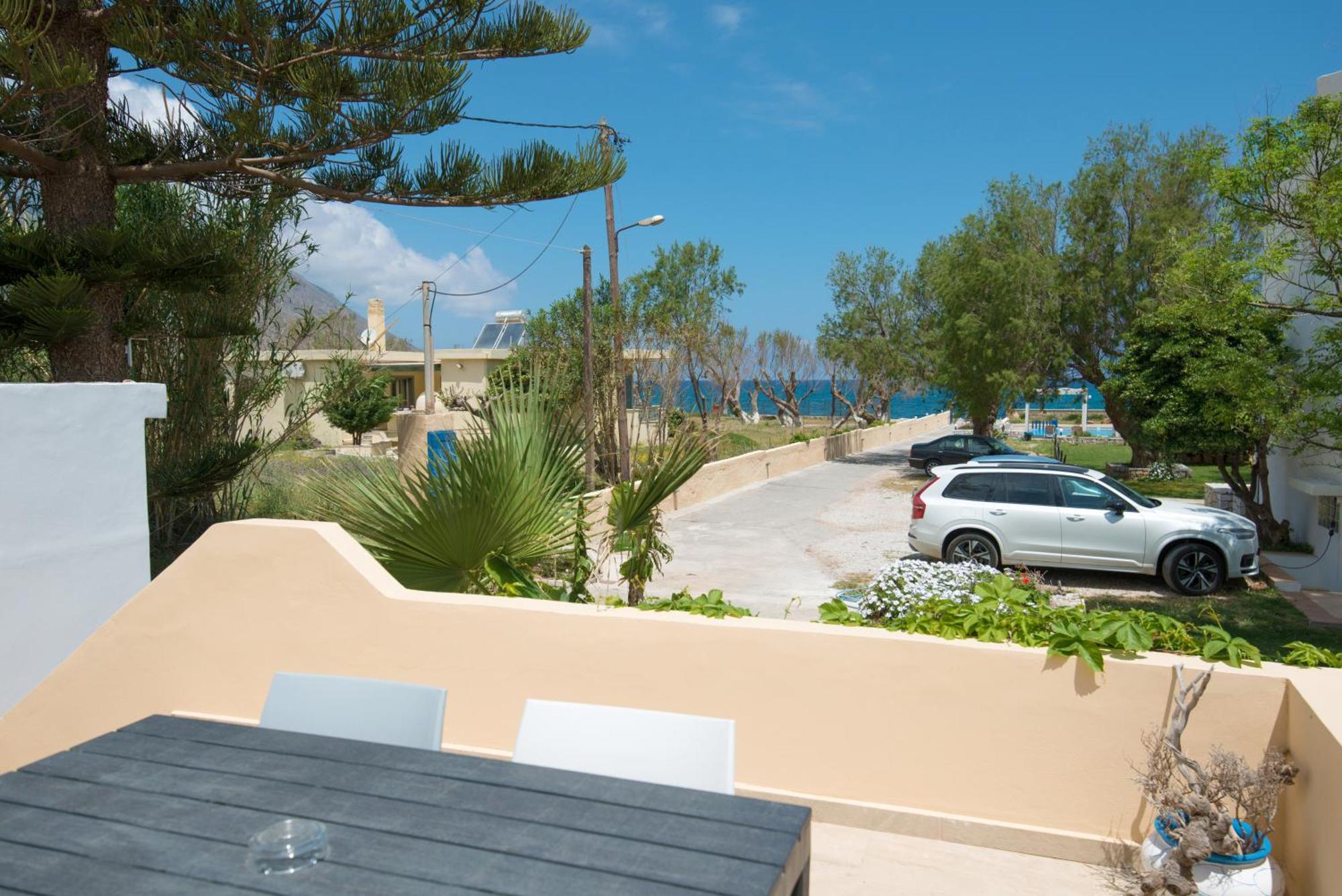 Captain'S Beach Apartments Kíssamos Exterior foto